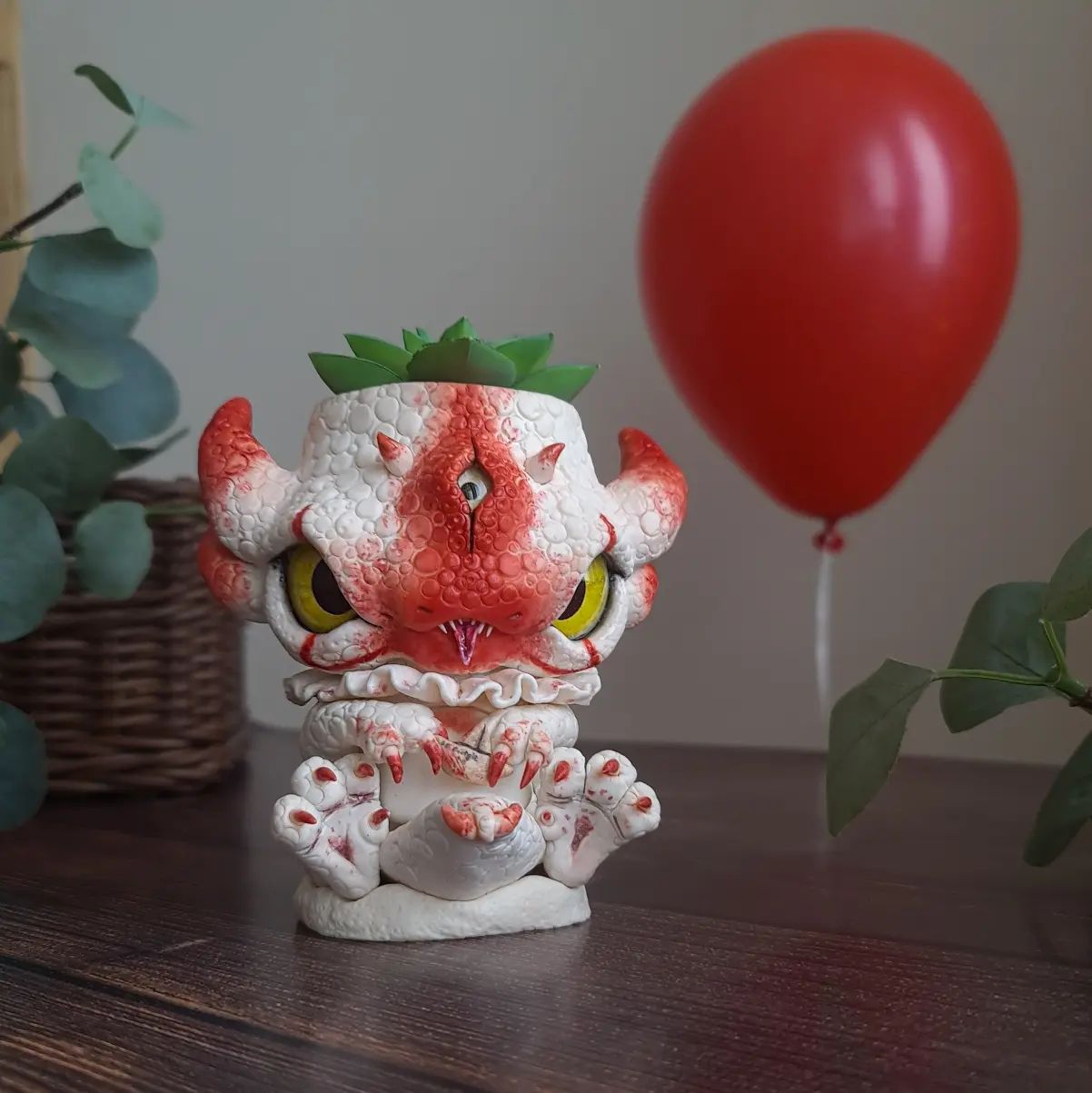 IT, pennywise, pot for plants, planters