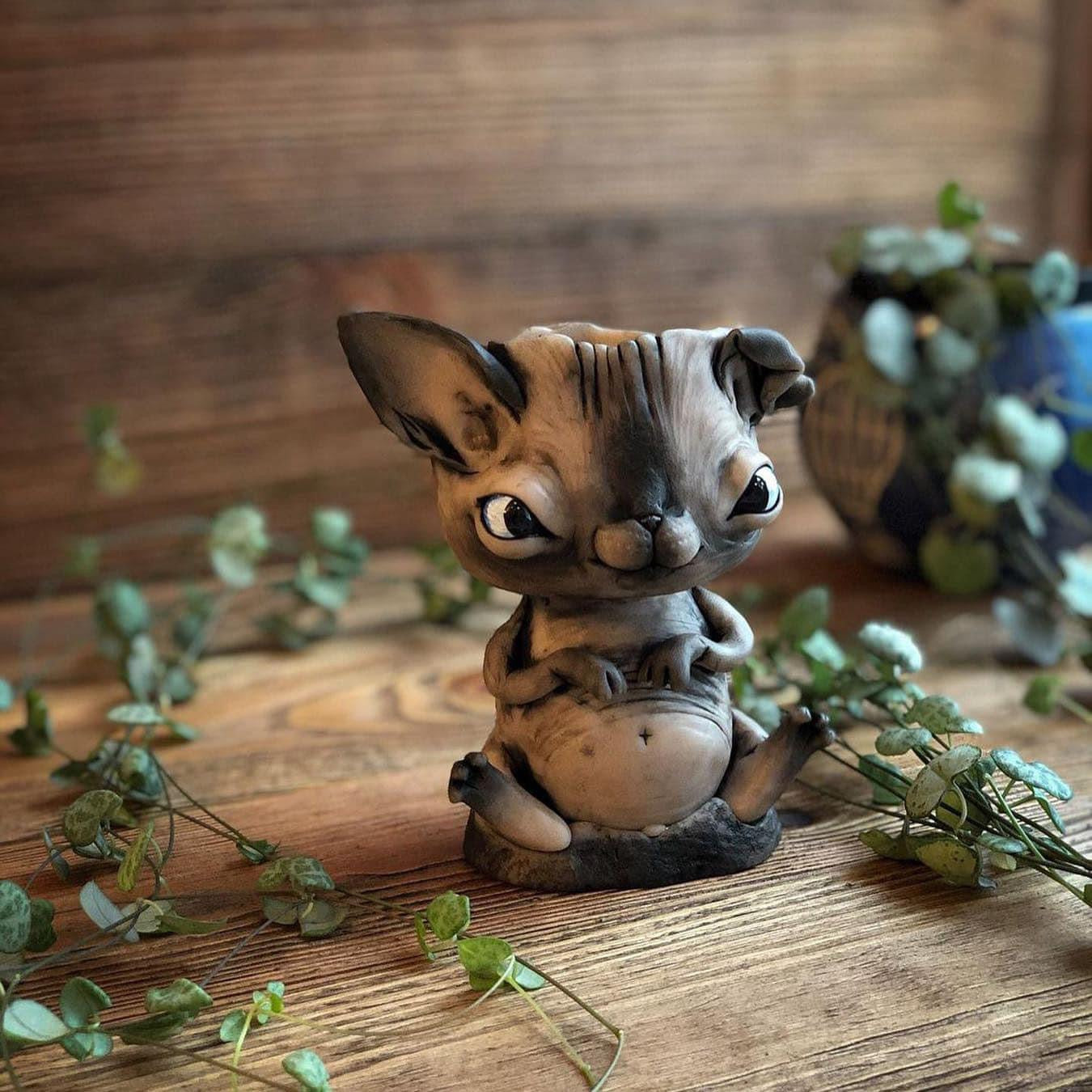 Planters in the shape of your pets